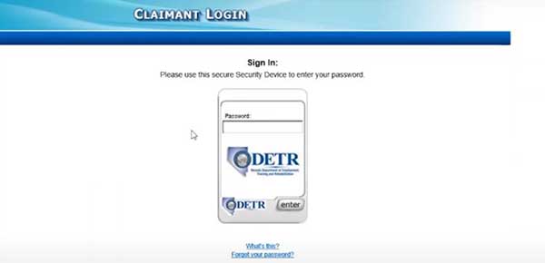 username and password claimant login nevada unemployment